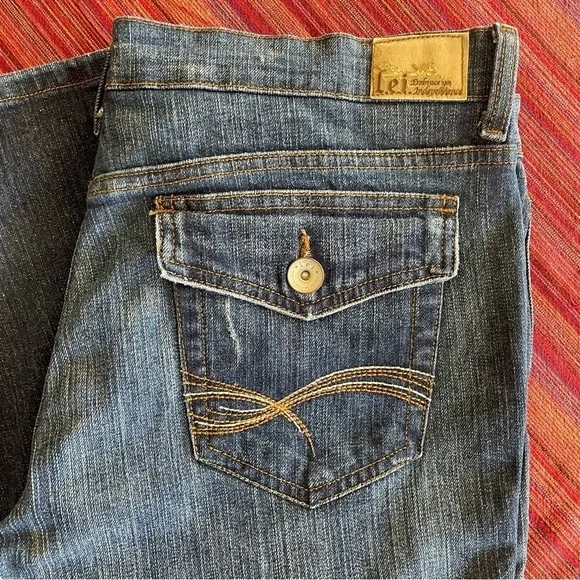 LEI Jeans Button Pockets Y2K - Picture 11 of 11